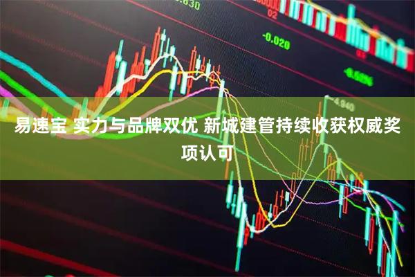 易速宝 实力与品牌双优 新城建管持续收获权威奖项认可
