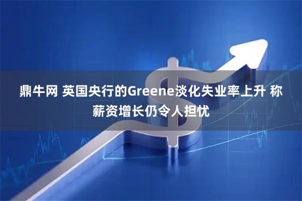 鼎牛网 英国央行的Greene淡化失业率上升 称薪资增长仍令人担忧